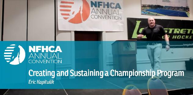 Creating and Sustaining a Championship Culture