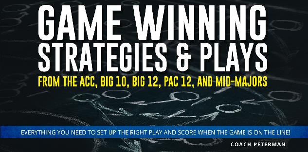 Game Winning Strategies & Plays from the ACC, Big 10, Big 12, Pac 12, and Mid-Majors