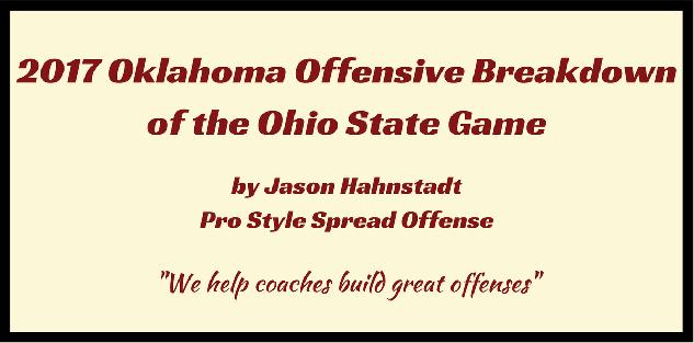 Oklahoma Offensive Breakdown (2017 Plays) eBook