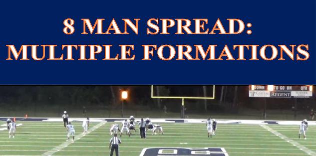 8 Man Spread: Multiple Formations