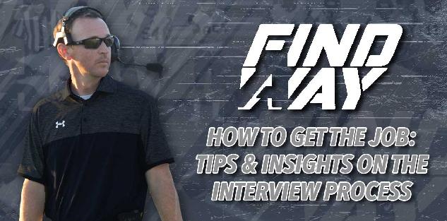 How to get the job - tips and insights on getting a head coaching job