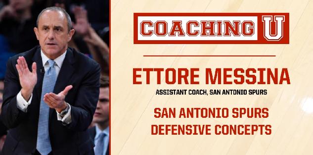 Ettore Messina: San Antonio Spurs Defensive Concepts