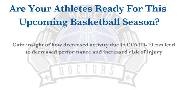 FREE Webinar: Risk of Injury in Basketball Following COVID 19