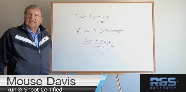 2024 Official Run & Shoot Certification by June Jones & Mouse Davis