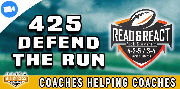 Defend the Run in 425 Defense