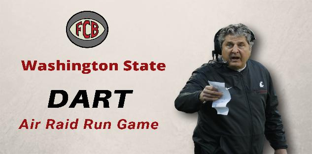 Air Raid Run Game: Washington State Dart Concept
