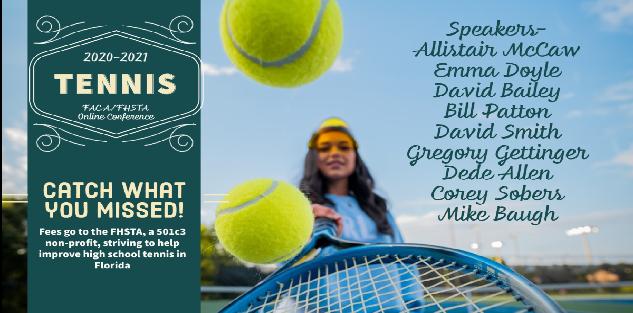2020-21 FHSTA ONLINE TENNIS CONFERENCE