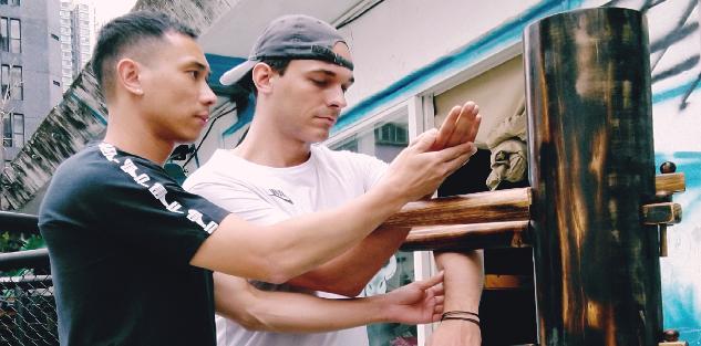 Wing Chun Wooden Dummy from Ip Man`s Lineage