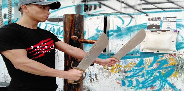 Wing Chun Baat Jaam Do八斬刀 (Butterfly Knife)