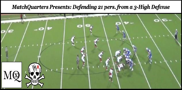 MatchQuarters Presents: Defending 21 Personnel form a 3-Safety Structure