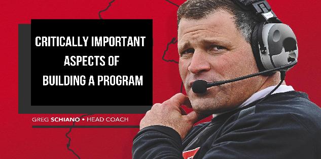 Greg Schiano- Critically Important Aspects of Building a Program