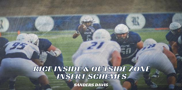 Sanders Davis - Inside/Outside Zone Insert Schemes With Compliments Sanders Davis - Inside/Outside Zone Insert Schemes With Compliments