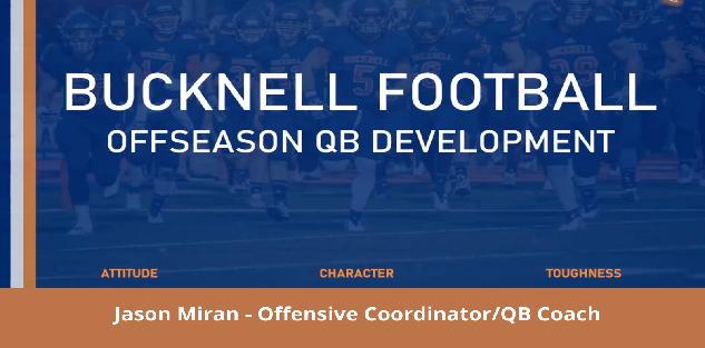 Jason Miran - Bucknell Offseason QB Development Program