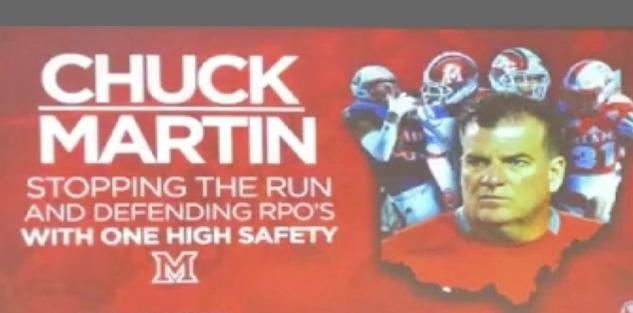 Defending RPO from 1 High - Chuck Martin Defending RPO from 1 High - Chuck Martin