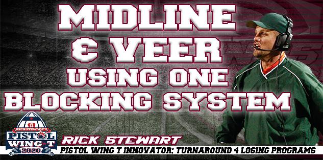 Midline Veer Using One Blocking System