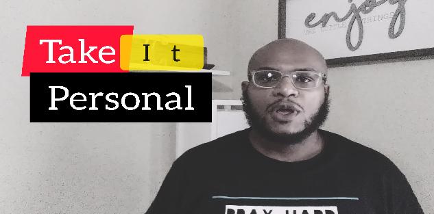 It is Personal