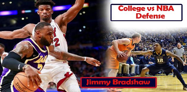 College vs. NBA Defense