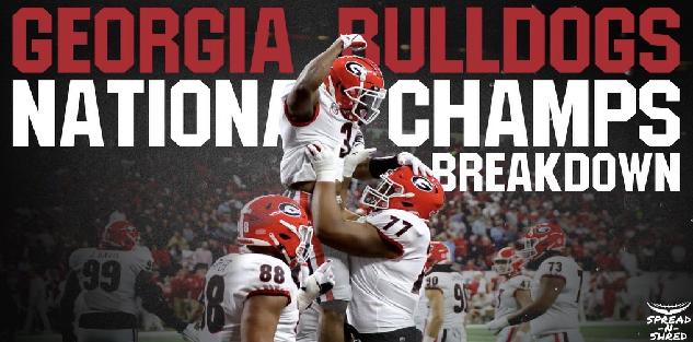Georgia National Championship Breakdown