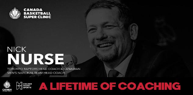 A Lifetime of Coaching: Fireside Chat with NBA Champion Nick Nurse A Lifetime of Coaching: Fireside Chat with NBA Champion Nick Nurse