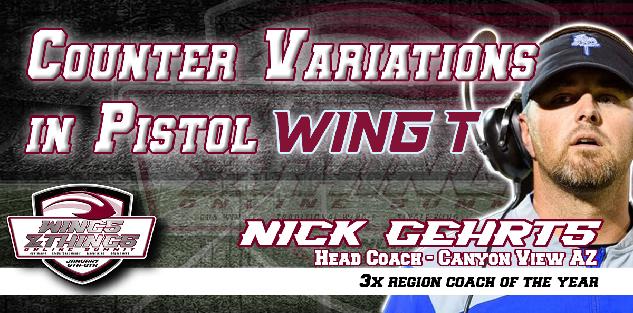 Counter Variations in Pistol Wing T