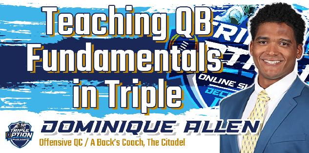Teaching QB Fundamentals in Triple