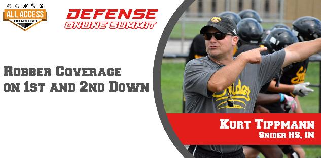 Robber Coverage on 1st and 2nd Down