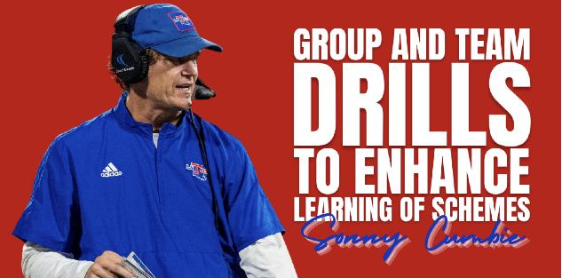 Group and Team Drills to Enhance Learning of Schemes- Sonny Cumbie