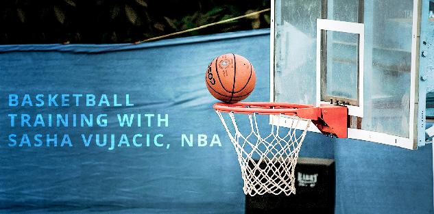 Basketball Training with Sasha Vujacic, NBA