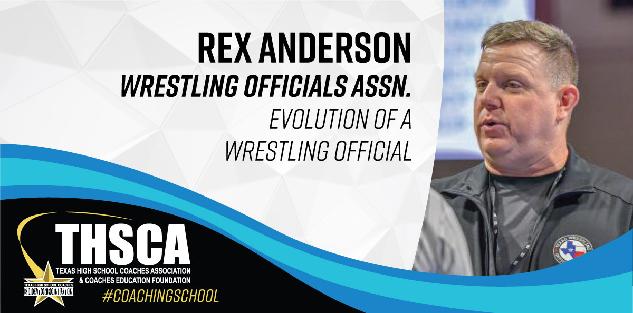 Rex Anderson - WRESLTING Officials Assn - Evolution of a Wrestling Official
