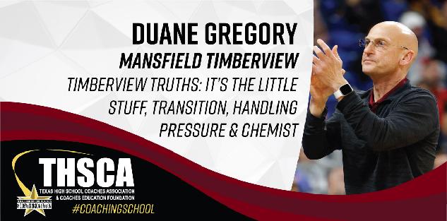 Duane Gregory - Timberview HS - LIVE BASKETBALL DEMO