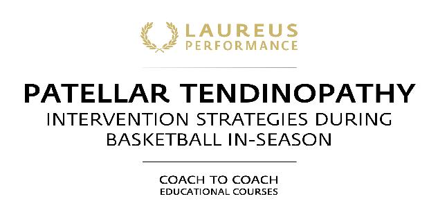 PATELLAR TENDINOPATHY: Intervention strategies during basketball in-season PATELLAR TENDINOPATHY: Intervention strategies during basketball in-season