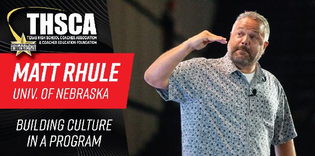 Matt Rhule - Nebraska - Building Culture in a Program Matt Rhule - Nebraska - Building Culture in a Program