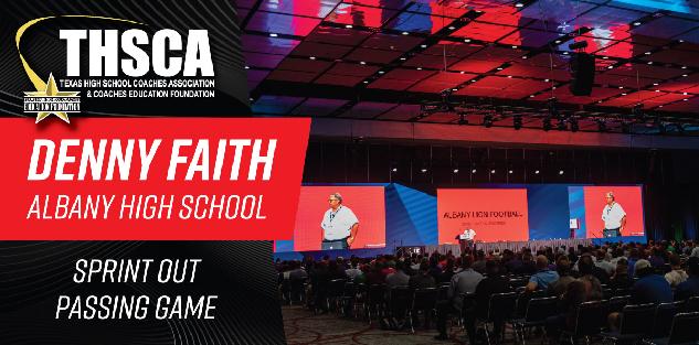 Denny Faith - Albany HS - Sprint Out Passing Game