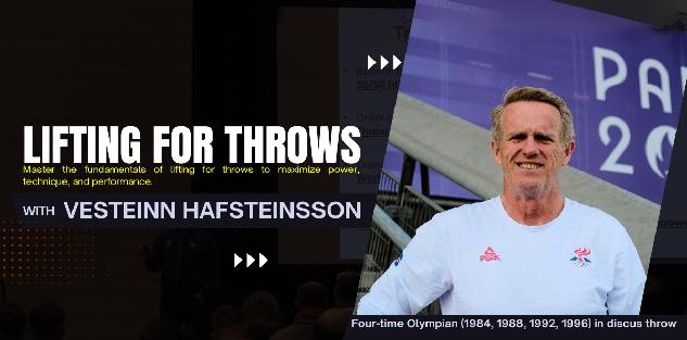 Lifting For Throws with Vesteinn Hafsteinsson