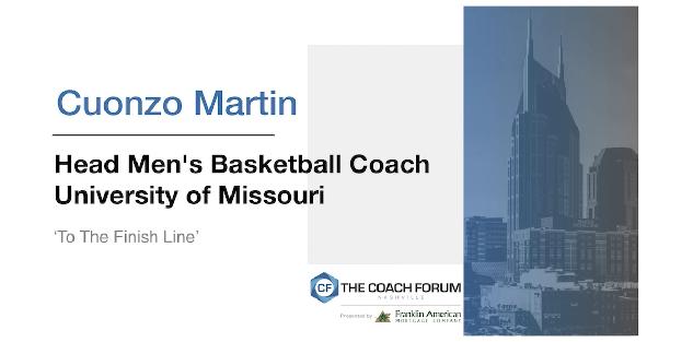 To The Finish Line – Cuonzo Martin