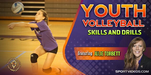 Youth Volleyball Skills and Drills featuring Coach Julie Torbett