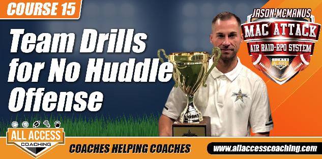 Team Drills for No Huddle Offense