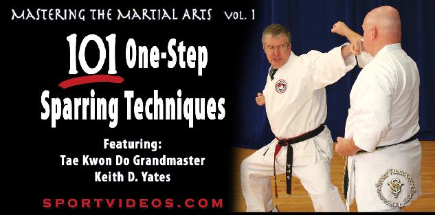 Mastering the Martial Arts Vol. 1 - 101 One-Step Sparring Techniques Featuring Grandmaster Keith Yates