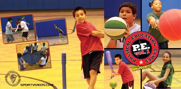 Physical Education Games - Vol. 1 featuring Don Puckett