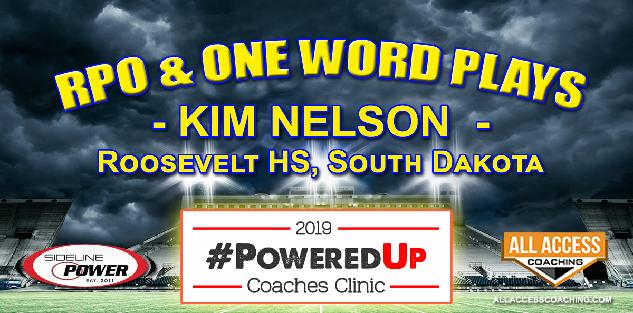 RPO & TEMPO ONE WORD PLAYS - Roosevelt HS, SD
