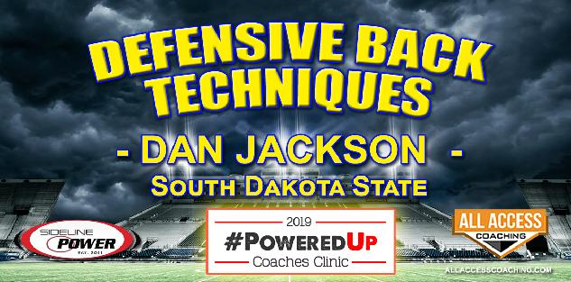 DEFENSIVE BACK TECHNIQUES - South Dakota State