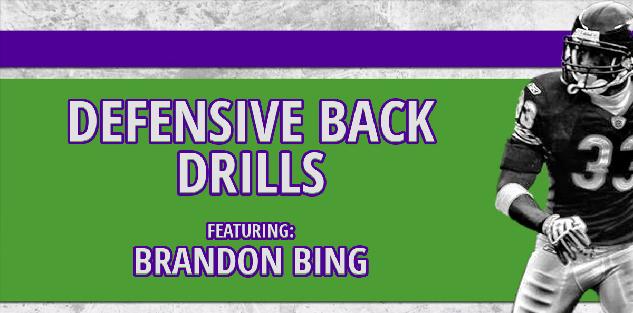 Brandon Bing Defensive Back Drills
