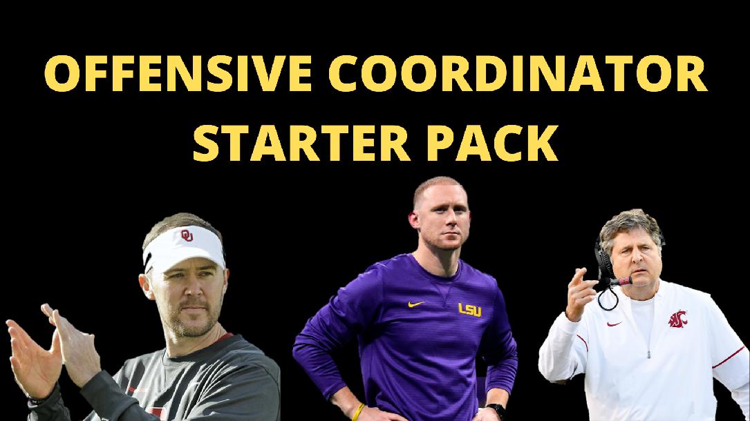 Offensive Coordinator Starter Pack Offensive Coordinator Starter Pack