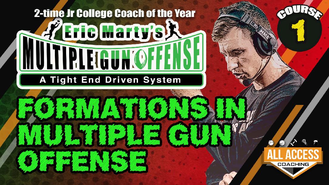 Course 1: Formations in Multiple Gun Offense Course 1: Formations in Multiple Gun Offense