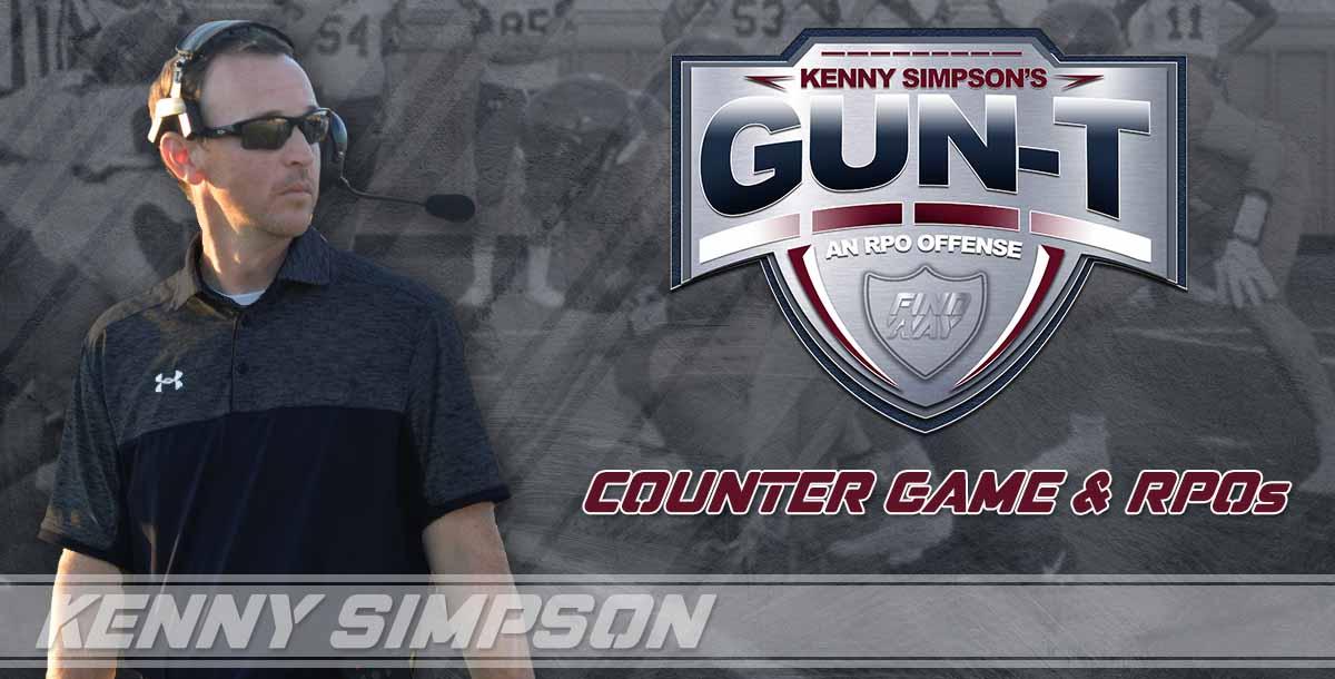 Coach Simpson`s Gun T RPO offense - Counter Game Coach Simpson`s Gun T RPO offense - Counter Game