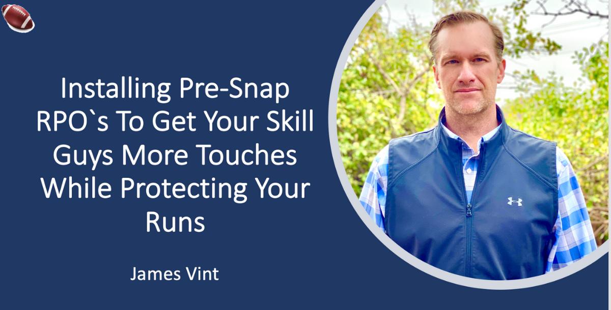 Installing Pre-Snap RPO`s To Get Your Skill Guys More Touches While Protecting Your Runs Installing Pre-Snap RPO`s To Get Your Skill Guys More Touches While Protecting Your Runs
