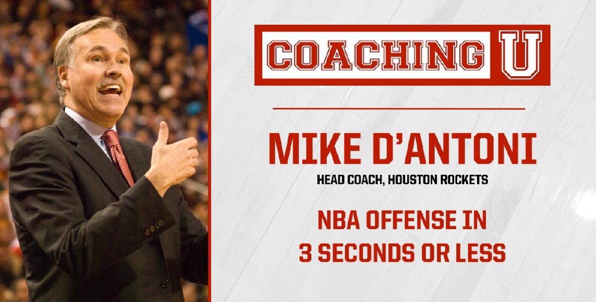Mike D`Antoni: NBA Offense in 3 Seconds or Less Mike D`Antoni: NBA Offense in 3 Seconds or Less
