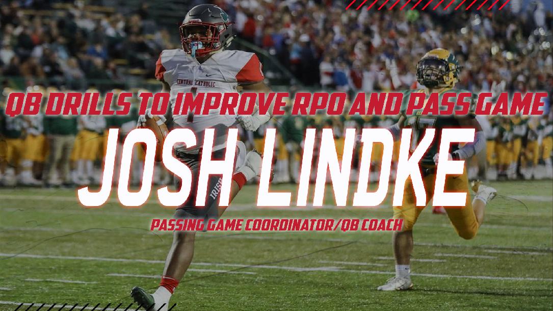 QB Drills to Improve RPO and Pass Game: Teaching Your QB To See Pre/Post Snap Pictures with Cross and Shot Tags QB Drills to Improve RPO and Pass Game: Teaching Your QB To See Pre/Post Snap Pictures with Cross and Shot Tags