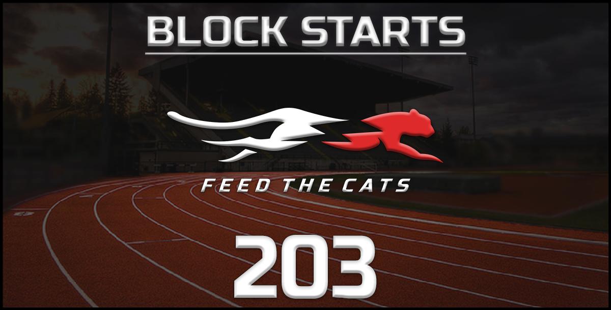 Feed the Cats: Getting to MAX Velocity Out of the Blocks Feed the Cats: Getting to MAX Velocity Out of the Blocks