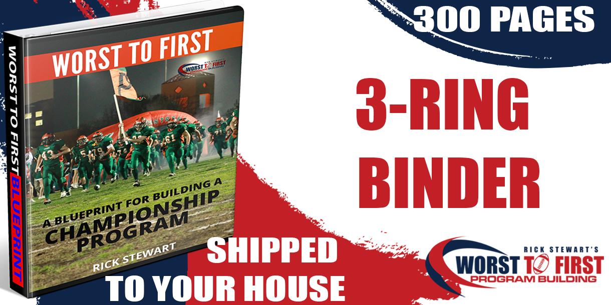 Worst to First 3-Ring Binder Worst to First 3-Ring Binder